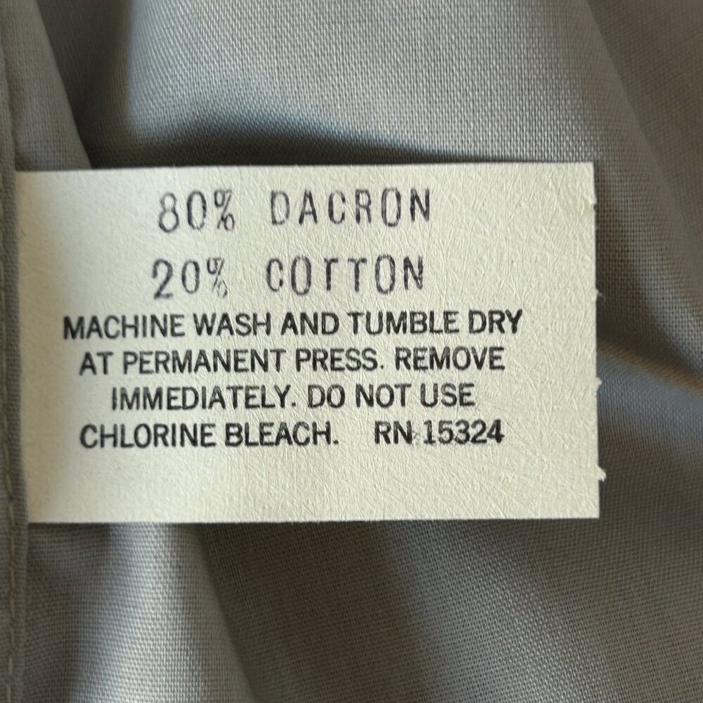 Academy Awards Clothing Vintage 90s Gray Dress Shirt Size 16 32-33 - Picture 3 of 7